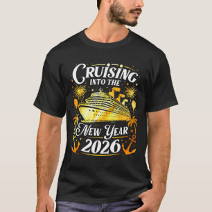 T-shirt Naviguer dans la nouvelle année 2026 Bonne année F