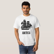 Navire à voile d'Amérique
