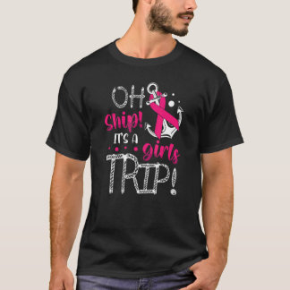 T-shirt Navire C'est un voyage pour filles pour une croisi