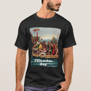 T-shirt Navire Columbus Day