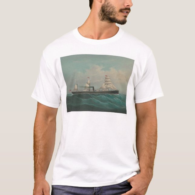 T-shirt Navire d'expédition la ville du Rio de Janeiro (Devant)