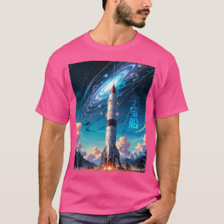 T-shirt Navire spatial
