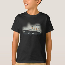 T-shirt Navire Titanic vintage