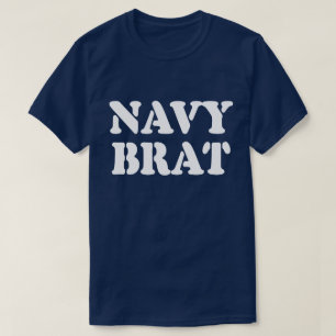 T-SHIRT NAVY BRAT