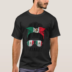 T-shirt Nayarit Mexique Pride Mexicaine Drapeau État T Che