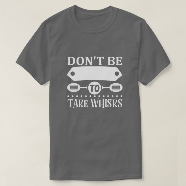 T-shirt n'ayez pas peur de prendre des whiskies01 (Design devant)