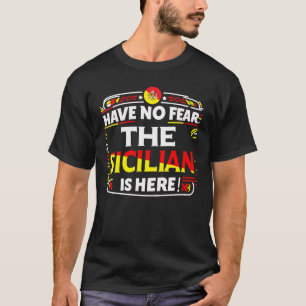T-shirt N'ayez pas peur Le Sicilien est là !