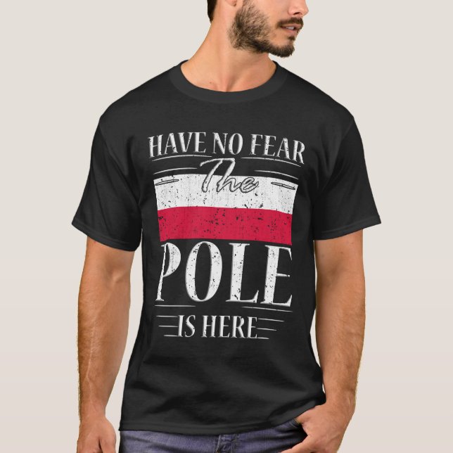 T-shirt N'Ayez Pas Peur Que Le Pôle Est Ici (Devant)