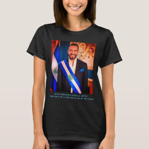 T-shirt Nayib Bukele, Président du Salvador
