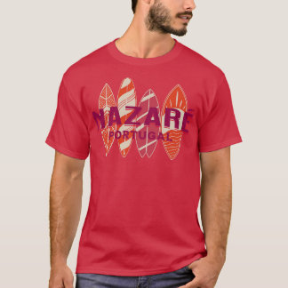 T-shirt Nazar Portugal Big Wave Surf Surf Vagues