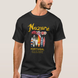 T-shirt Nazare Portugal Praia do Norte Surf