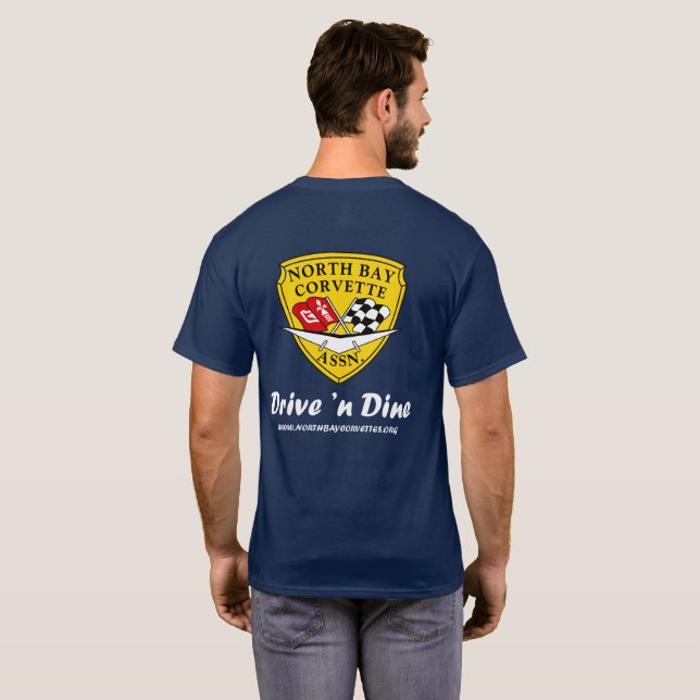 T-shirt NBCA Drive 'n Dine (Dos entier)