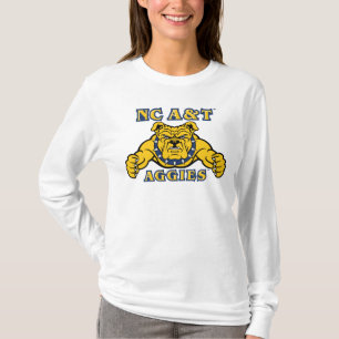 T-shirt NC A&T Agences   Aggie Bulldog