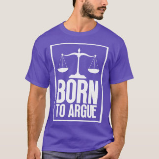 T-shirt Né à Argue 1