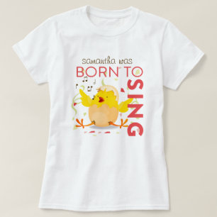 T-shirt Né À Ching Chick