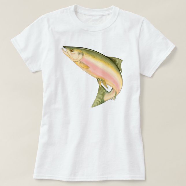 T-shirt Né à Fish (Design devant)