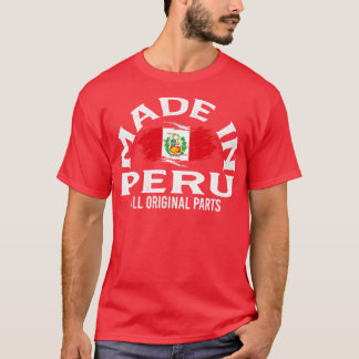 T-shirt Né au Pérou