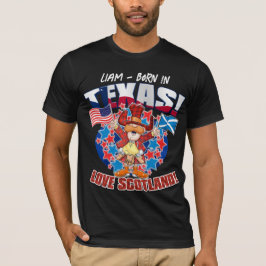 T-shirt NÉ AU TEXAS - LOVE SCOTLANDT-Shirt