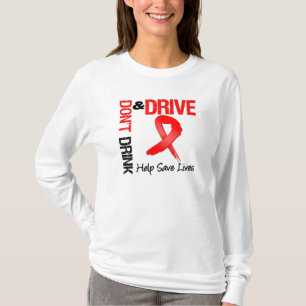 T-shirt Ne buvez pas et ne conduisez pas