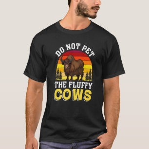 T-shirt Ne Caressez Pas Les Vaches Douces Parc National De