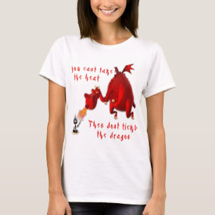 T-shirt Ne chatouillez pas le dragon…