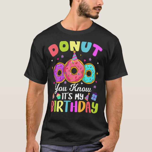 T-shirt Ne Connais-Tu Pas Mon Enfant D'Anniversaire Garçon (Devant)
