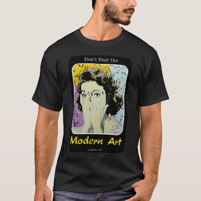 T-shirt 'Ne craignez pas l'art moderne' Chemise homme (Devant)