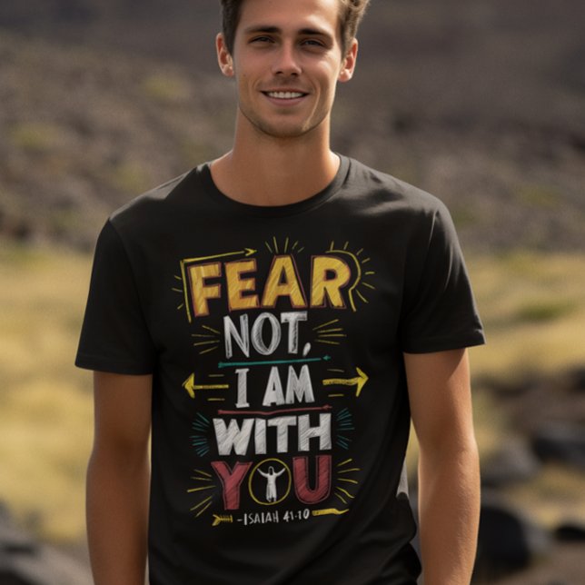 T-shirt Ne craignez pas, Présence Divine (Créateur téléchargé)