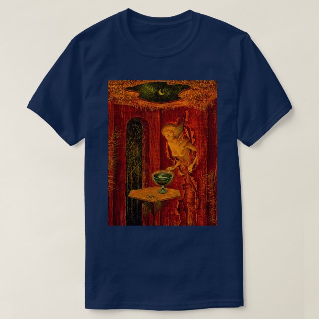 T-shirt Né de nouveau par Remedios Varo (Design devant)