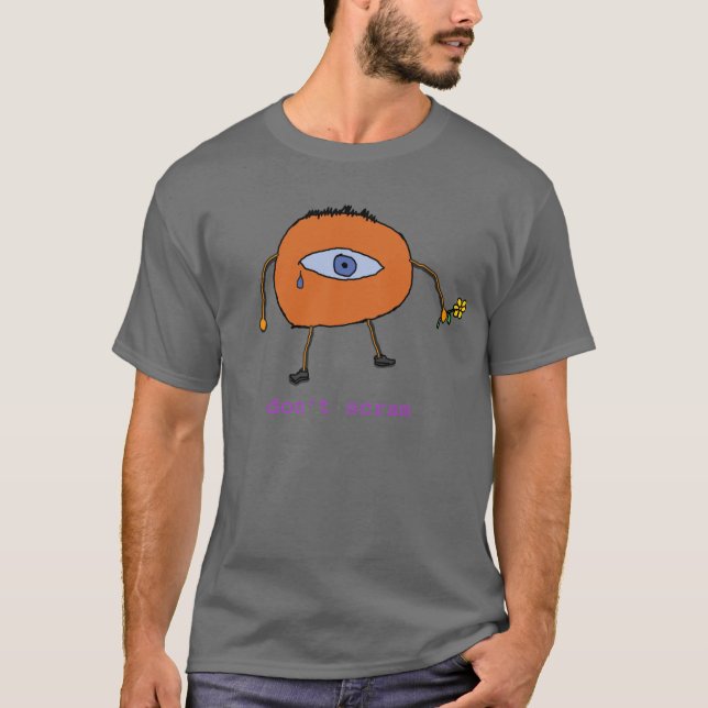 T-shirt ne déguerpissez pas la chemise (Devant)