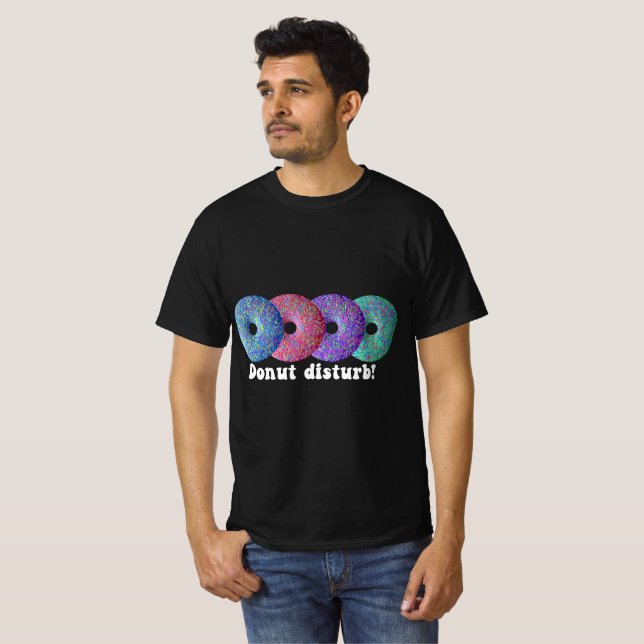 T-shirt Ne déranger pas (Devant entier)