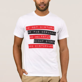 T-shirt Ne dérangez pas