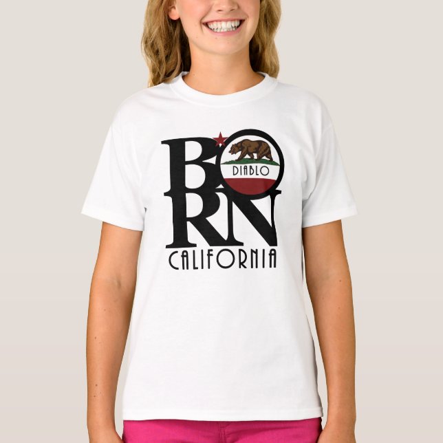 T-shirt NÉ Diablo Californie (Devant)