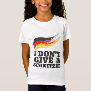 T-Shirt Ne donnez pas Schnitzel drapeau allemand Oktoberfe