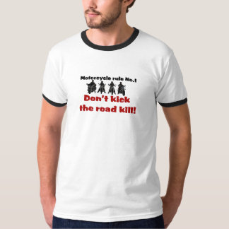 T-shirt Ne donnez pas un coup de pied les animaux écrasés