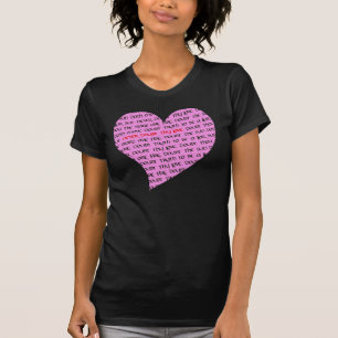 T-shirt Ne doutez jamais de Thy coeur d'amour