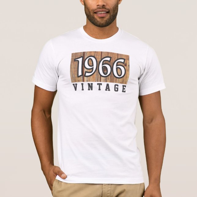 T-shirt Né en 1966 (Devant)