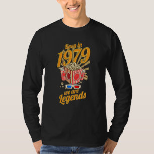 T-shirt Né en 1979 Nous sommes Légendaires Vintage