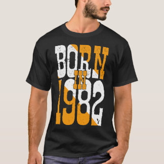 T-shirt Né En 1982