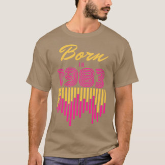 T-shirt Né en 19831