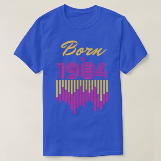 T-shirt Né en 19841 (Design devant)