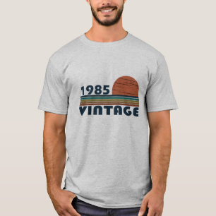 T-shirt né en 1985 vintage cadeau de 40e anniversaire