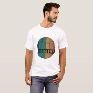 T-shirt Né en 1988 cadeau d'anniversaire vintage