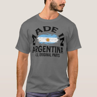 T-shirt Né en Argentine 1
