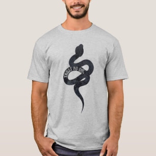 T-shirt Ne fais confiance à personne Serpent Snake