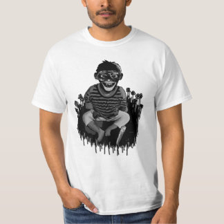 T-shirt Ne faites jamais confiance à un chimpanzé avec un