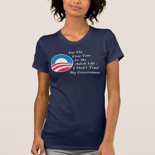 T-shirt Ne faites pas confiance au gouvernement