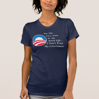 T-shirt Ne faites pas confiance au gouvernement