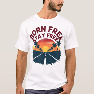 T-shirt Né Free Retro Tee