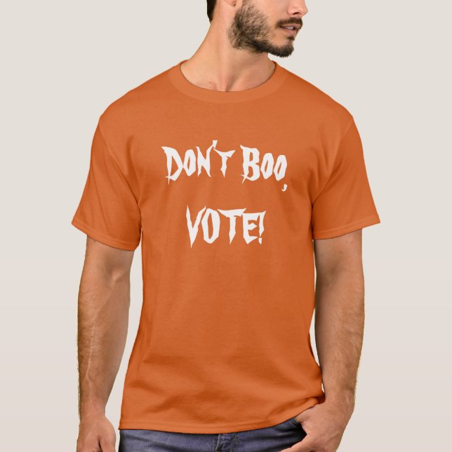 T-shirt Ne huez pas, voter la chemise (Devant)